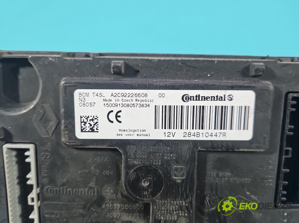 Dacia Dokker 2012- 1.6 16V 102 HP manual 75 kW 1598 cm3 5- riadiaca jednotka motora 237108193R