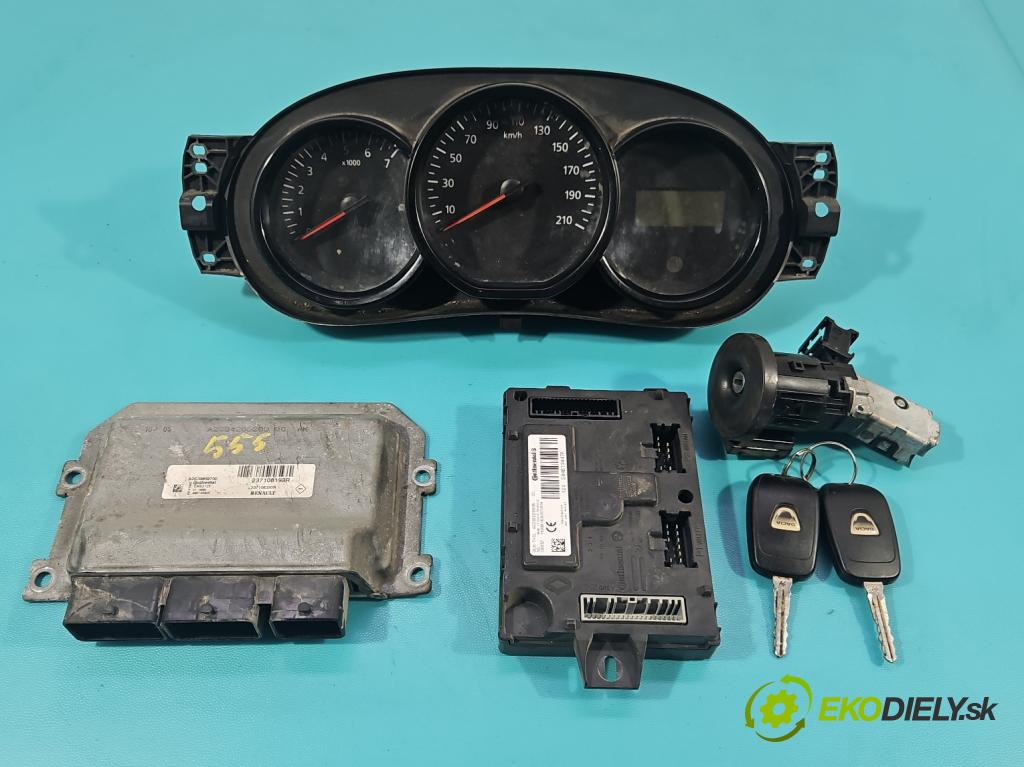 Dacia Dokker 2012- 1.6 16V 102 hp manual 75 kW 1598 cm3 5- řídící jednotka motoru 237108193R