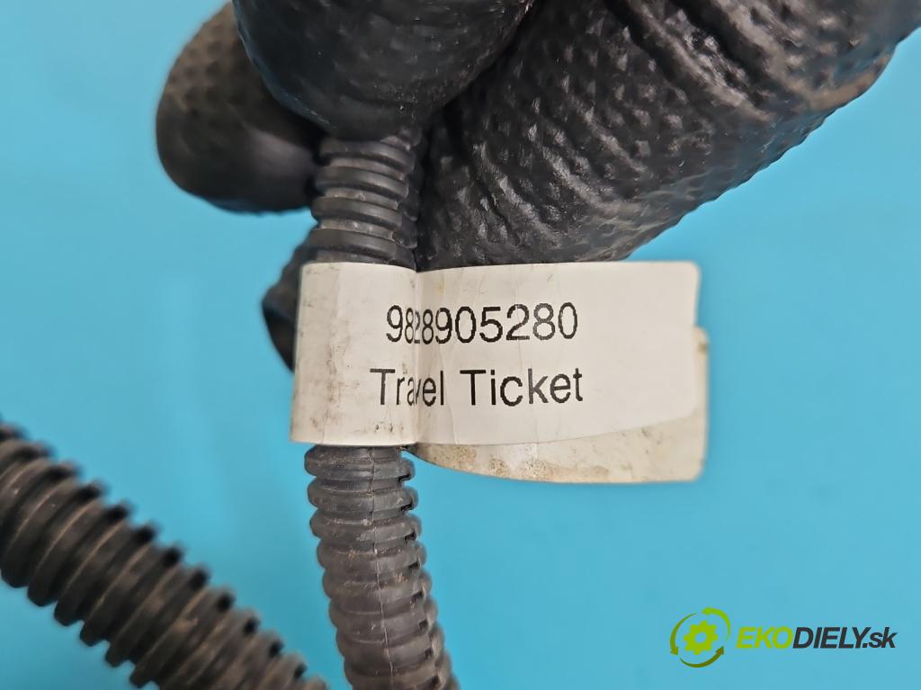 Citroen C5 Aircross 17-25 1.2 T 131 hp manual 96 kW 1199 cm3 5- Balíček: nárazníku zadní 9828905280