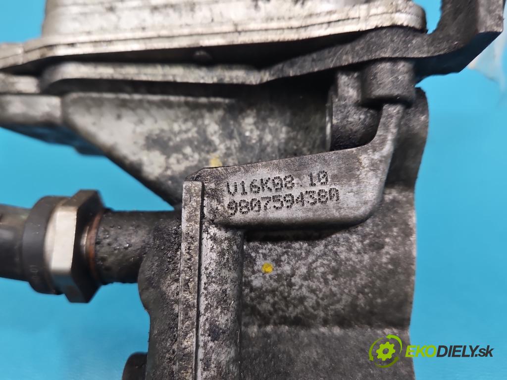 DS 4 2015-2020 2.0 hdi 181KM automatic 133 kW 1997 cm3 5- Základ: filtra oleja: 9807594380 (Obal olejového filtra)