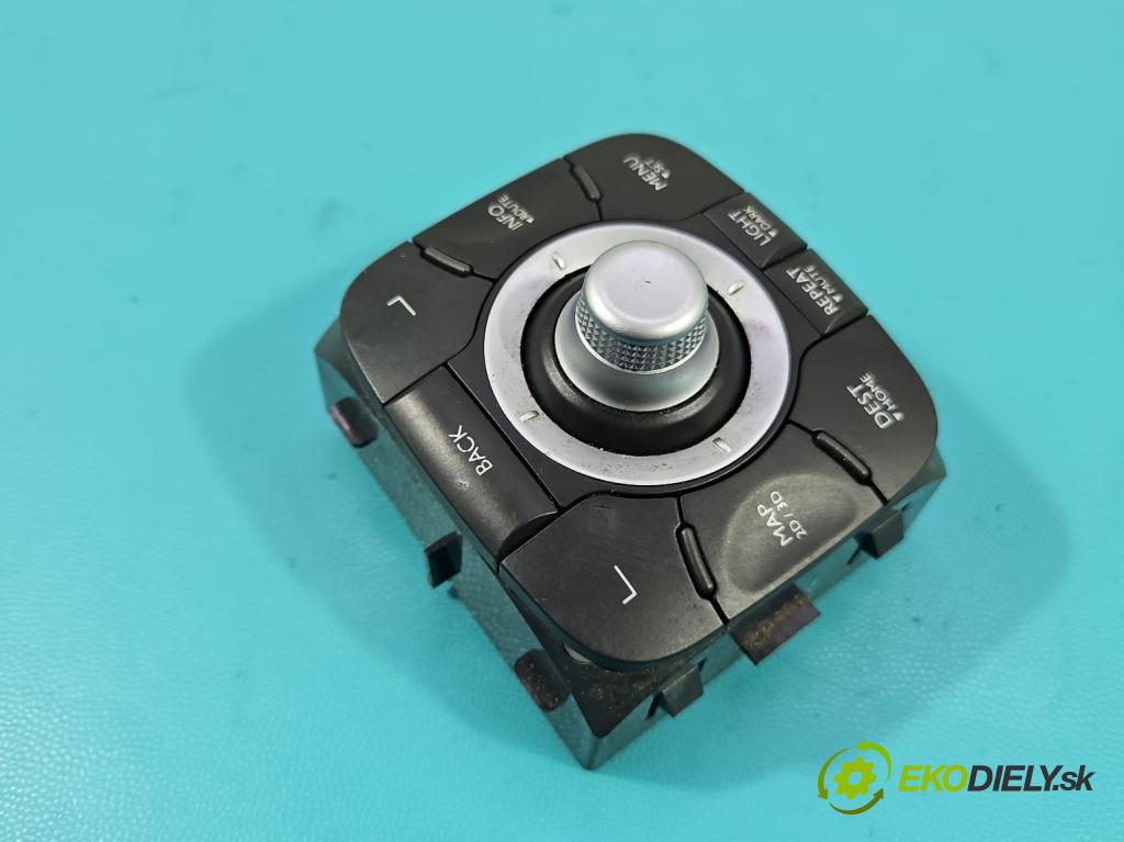 Renault Scenic III 2009-2016 1.4 131 HP manual 96 kW 1397 cm3 5- prepínač rádio: navigácie 253B00345R