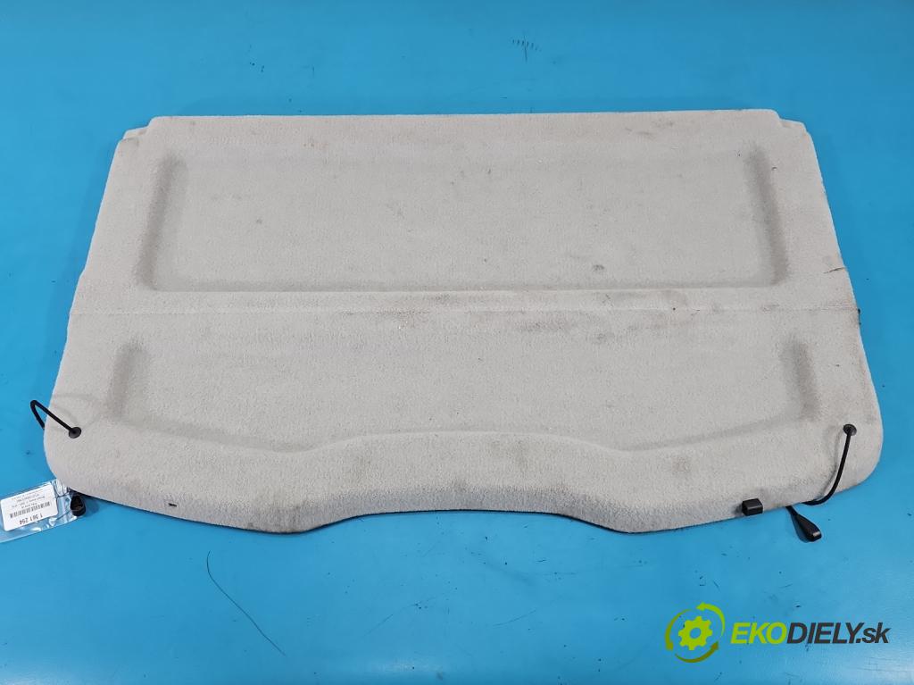 Renault Scenic III 2009-2016 1.4 131 hp manual 96 kW 1397 cm3 5- pláto zadní 794202752R (Kryt zavazadlového prostoru)