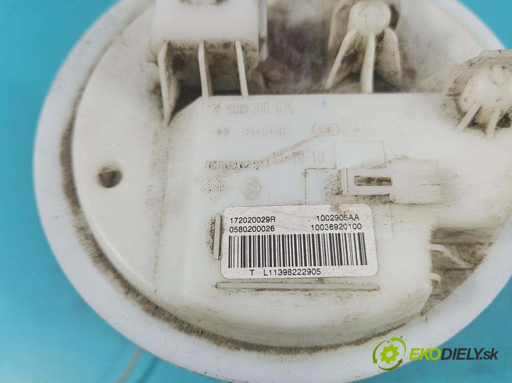 Renault Scenic III 2009-2016 1.4 131 HP manual 96 kW 1397 cm3 5- čerpadlo palivo 172020029R