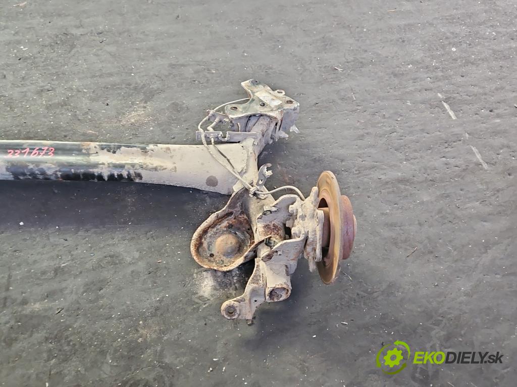 Renault Scenic III 2009-2016 1.4 131 HP manual 96 kW 1397 cm3 5- zadna výstuha  (Výstuha zadná)