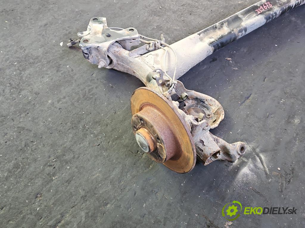 Renault Scenic III 2009-2016 1.4 131 HP manual 96 kW 1397 cm3 5- zadna výstuha  (Výstuha zadná)