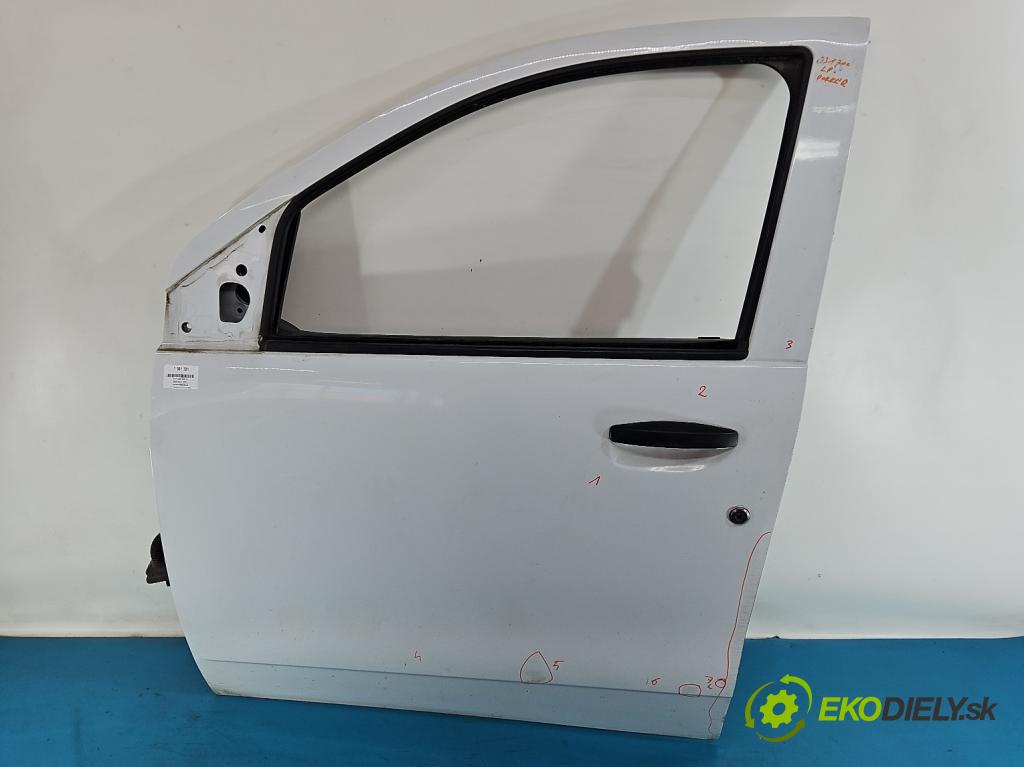 Dacia Dokker 2012- 1.6 16V 102 HP manual 75 kW 1598 cm3 5- dvere predné ľavé  (Kľučka dverí ostatné)