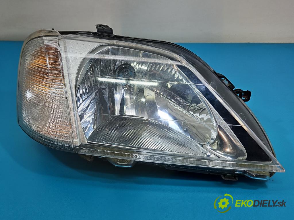 Dacia Logan I 2005-2014 1.4 8V 75 HP manual 55 kW 1390 cm3 4- Reflektor: pravý 8200211006 (Svetlo predné pravé)