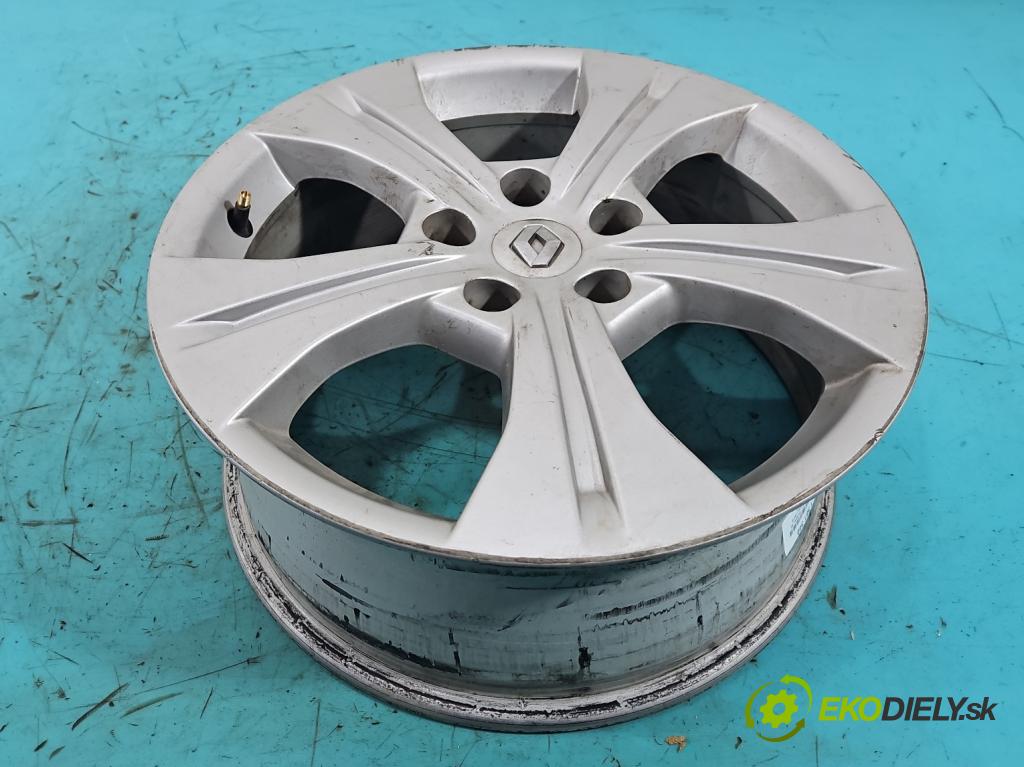 Renault Scenic III 2009-2016 1.4 131 HP manual 96 kW 1397 cm3 5- Disk hliník 17" komplet 403000051R