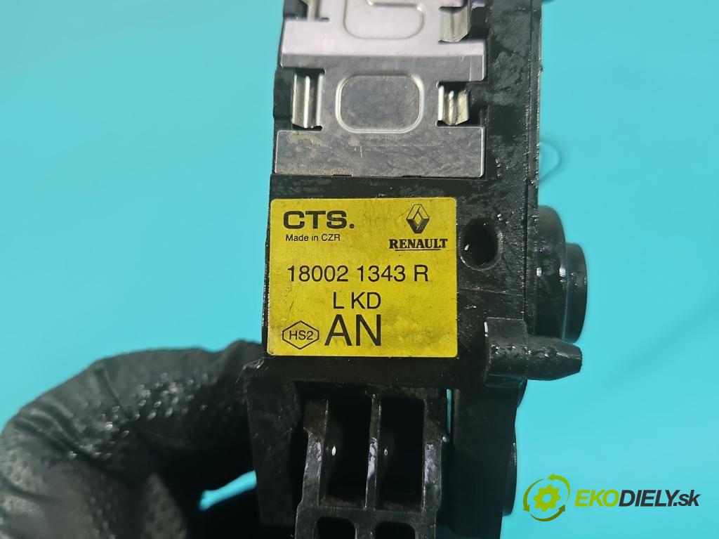 Dacia Dokker 2012- 1.6 16V 102 hp manual 75 kW 1598 cm3 5- pedal plyn: potenciometr: 180021343R