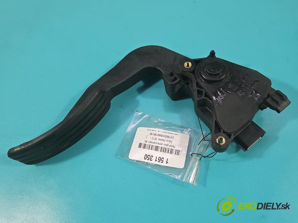 Dacia Dokker 2012- 1.6 16V 102 hp manual 75 kW 1598 cm3 5- pedal plyn: potenciometr: 180021343R