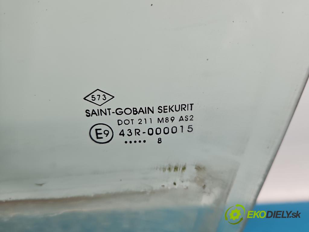 Dacia Dokker 2012- 1.6 16V 102 HP manual 75 kW 1598 cm3 5- sklo dvere predné ľavé