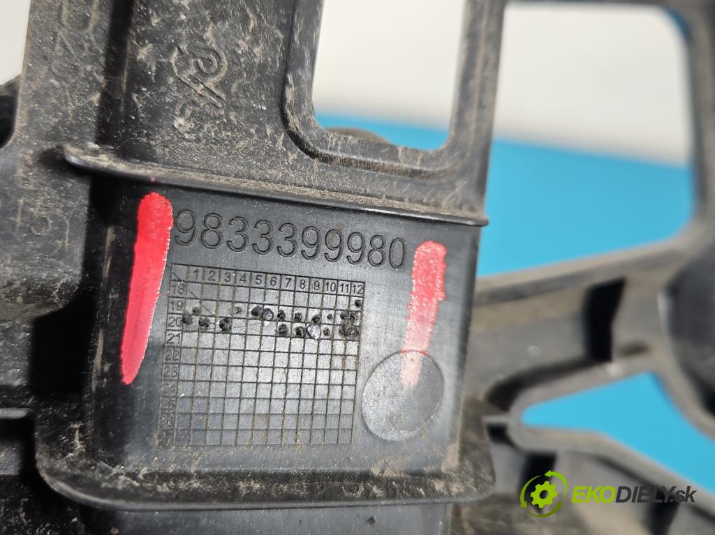 Citroen C5 Aircross 17-25 1.2 T 131 HP manual 96 kW 1199 cm3 5- Boty: nárazník zadné pravý 9833399980