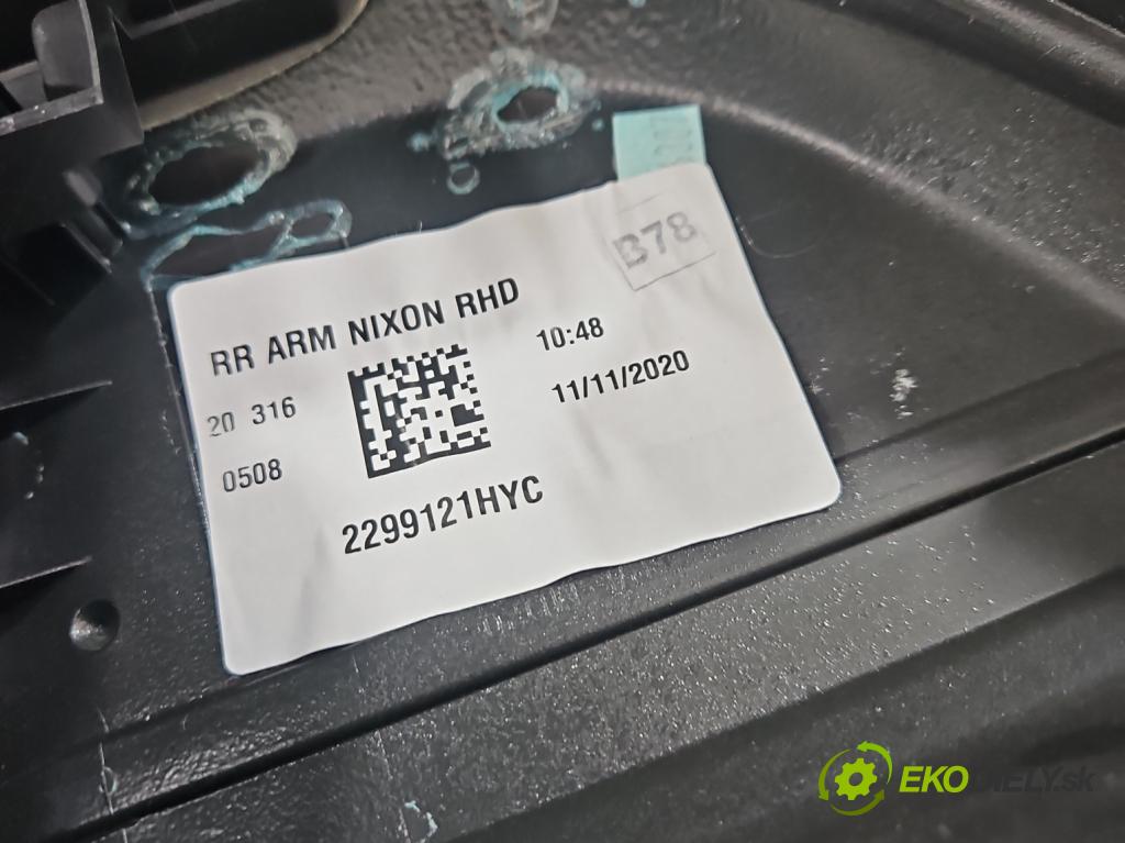 Citroen C5 Aircross 17-25 1.2 T 131 hp manual 96 kW 1199 cm3 5- Tapacír: dveře zadní pravé