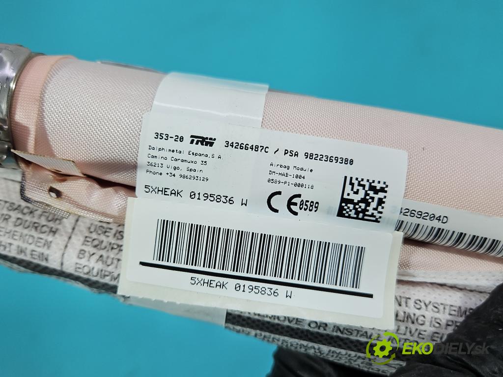 Citroen C5 Aircross 17-25 1.2 T 131 HP manual 96 kW 1199 cm3 5- clona pravé 9822369380