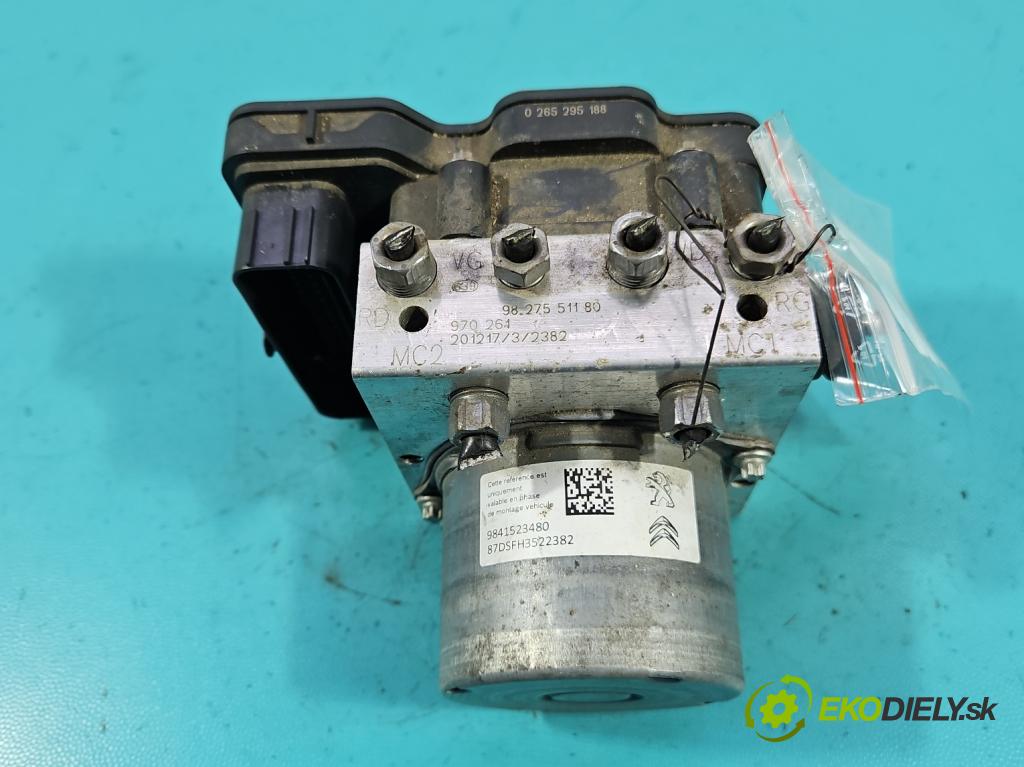 Citroen C5 Aircross 17-25 1.2 T 131 HP manual 96 kW 1199 cm3 5- čerpadlo abs 0265956944 (Pumpa ABS)