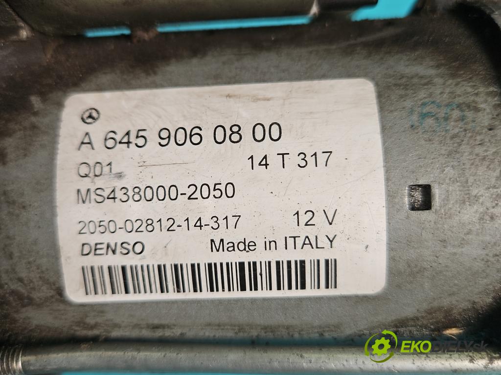 Mercedes B W246  2011-2018 2.1 cdi 136 HP automatic 100 kW 2143 cm3 5- štartér A6459060800 (Štartér)