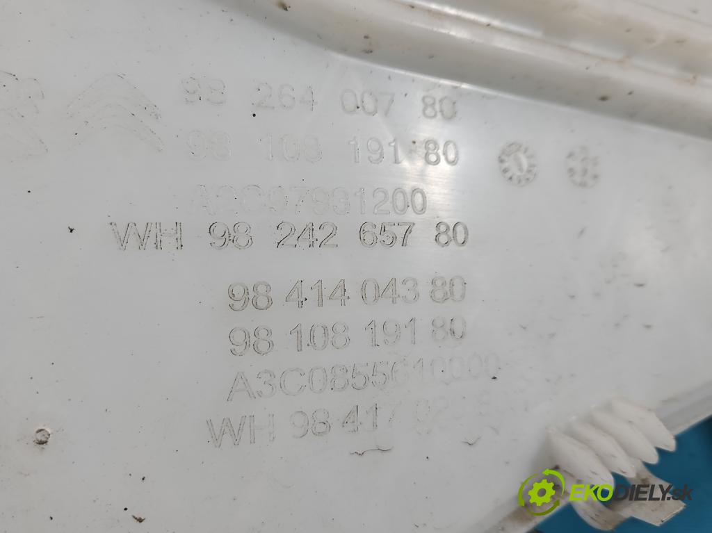 Citroen C5 Aircross 17-25 1.2 T 131 HP manual 96 kW 1199 cm3 5- nádržka tekutina: ostrekovačov 9824265780