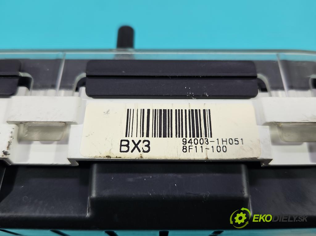 Kia Ceed I 2006-2012 1.4 16V 105 hp manual 77 kW 1396 cm3 3- Přístrojová deska 94003-1H051 (Přístrojová deska)