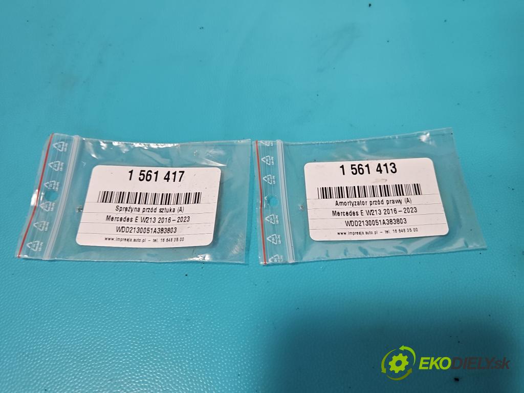 Mercedes E W213 2016-2023 2.0 CDI 194KM automatic 143 kW 1950 cm3 4- tlumič přední pravý A2133202866 (Klika dveří ostatní)