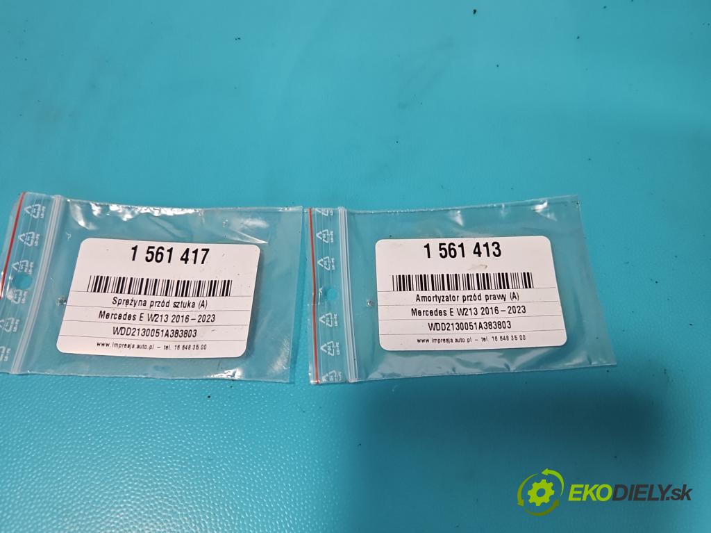 Mercedes E W213 2016-2023 2.0 CDI 194KM: automatic 143 kW 1950 cm3 4- pružina predné