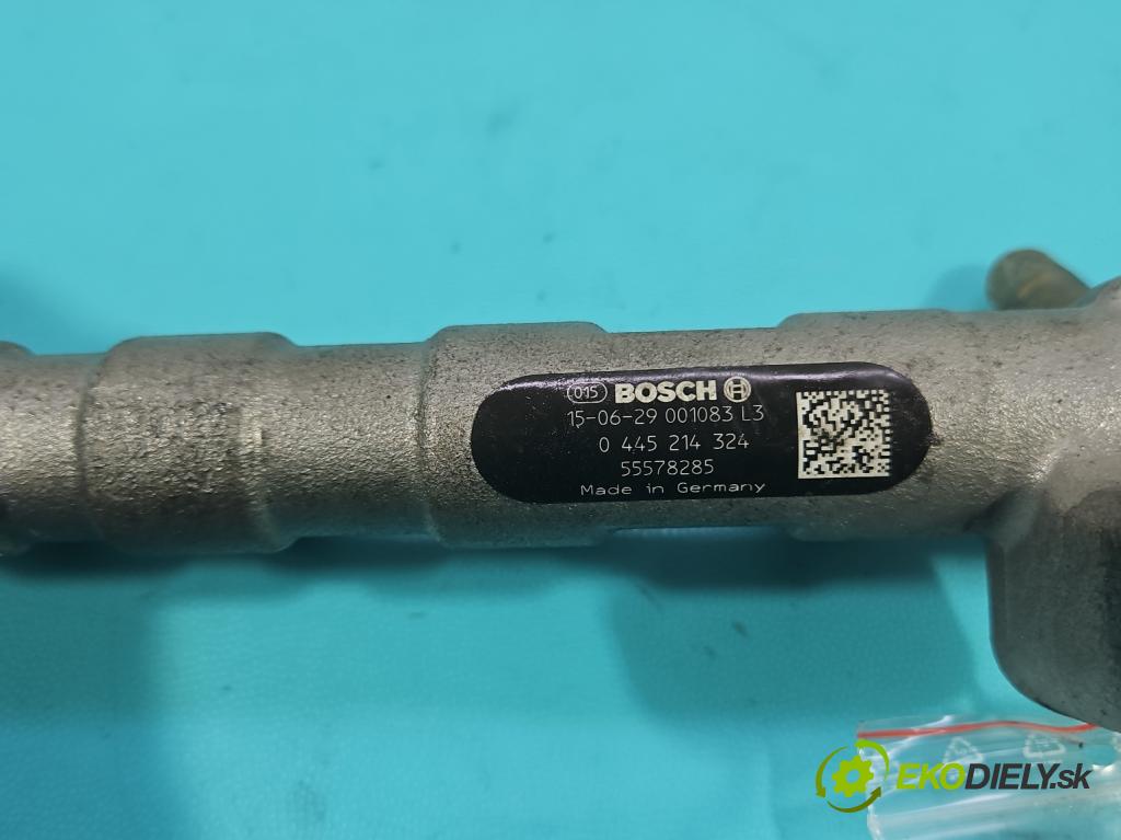 Opel Insignia A 2008-2017 2.0 cdti B20DTH 170 hp manual 125 kW 1956 cm3 5- lišta vstřikovací 0445214324 (Vstřikovací lišta)