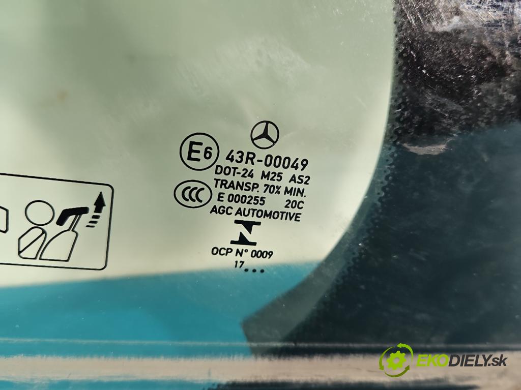 Mercedes E W213 2016-2023 2.0 CDI 194KM: automatic 143 kW 1950 cm3 4- sklo dvere zadné ľavé