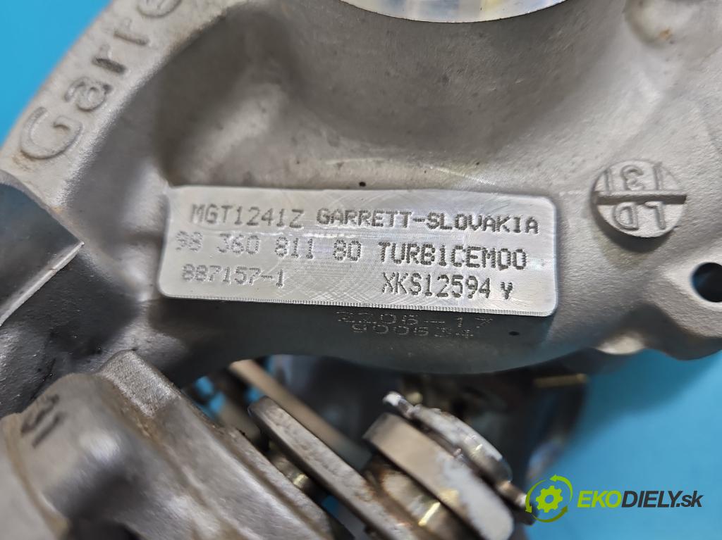 Citroen C5 Aircross 17-25 1.2 T 131 HP manual 96 kW 1199 cm3 5- turbodúchadlo, turbo 887157-1 (Turbodúchadlo (kompletné))