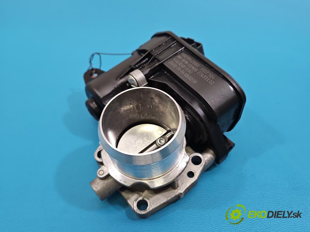 Citroen C5 Aircross 17-25 1.2 T 131 hp manual 96 kW 1199 cm3 5- škrticí klapka 9801942080 (Škrticí klapka)