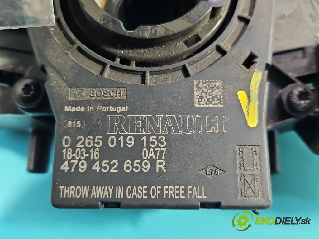 Dacia Dokker 2012- 1.6 16V 102 HP manual 75 kW 1598 cm3 5- prepínač komplex: 0265019153 (Prepínacie páčky pod volantom)