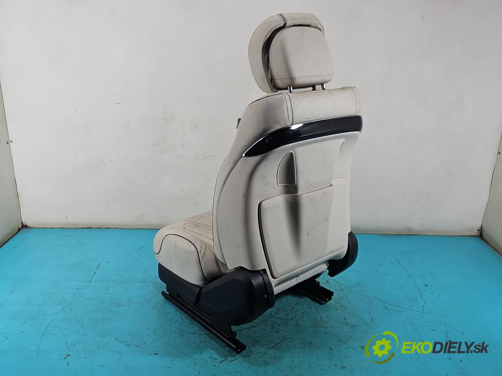 Mercedes S W222 2013-2020 3.0 cdi (656929) 340KM: automatic 250 kW 2925 cm3 4- Sedačka ľavý  (Sedadlo)
