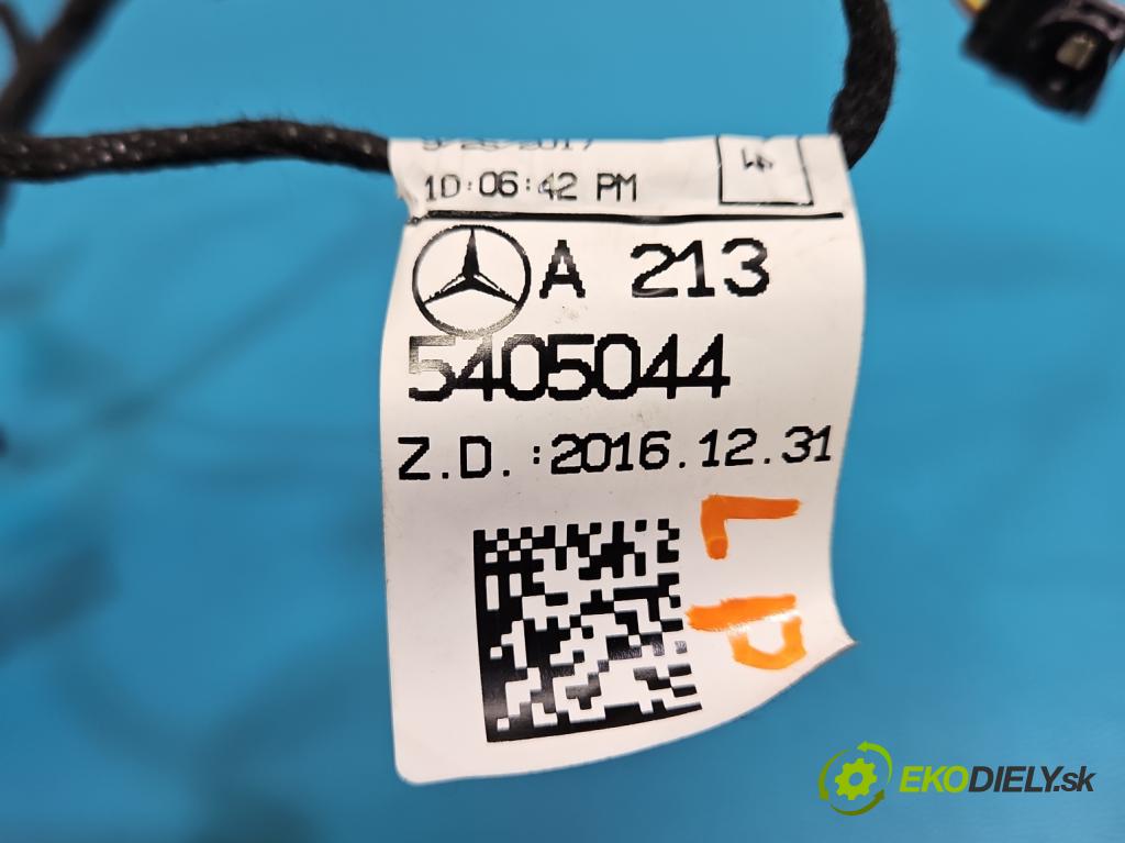 Mercedes E W213 2016-2023 2.0 CDI 194KM automatic 143 kW 1950 cm3 4- Balíček: dveře přední vlevo A2135405044