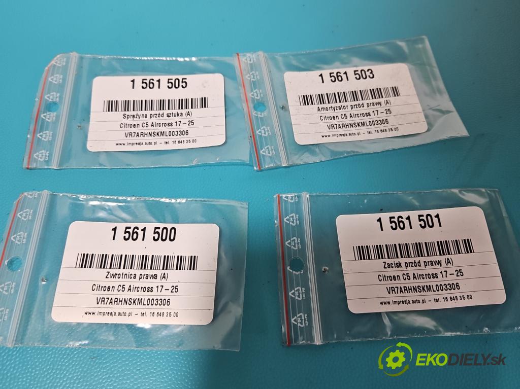 Citroen C5 Aircross 17-25 1.2 T 131 hp manual 96 kW 1199 cm3 5- náboj pravé  (Náboj kola)