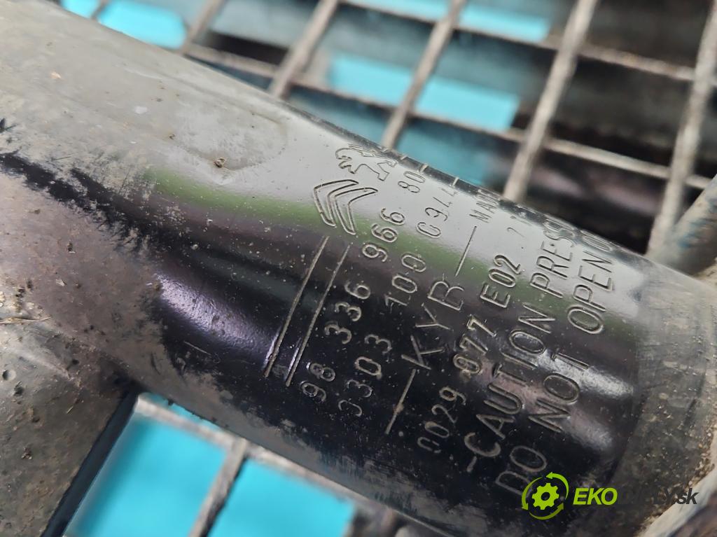 Citroen C5 Aircross 17-25 1.2 T 131 HP manual 96 kW 1199 cm3 5- tlmič predné pravý 9833696680 (Kľučka dverí ostatné)