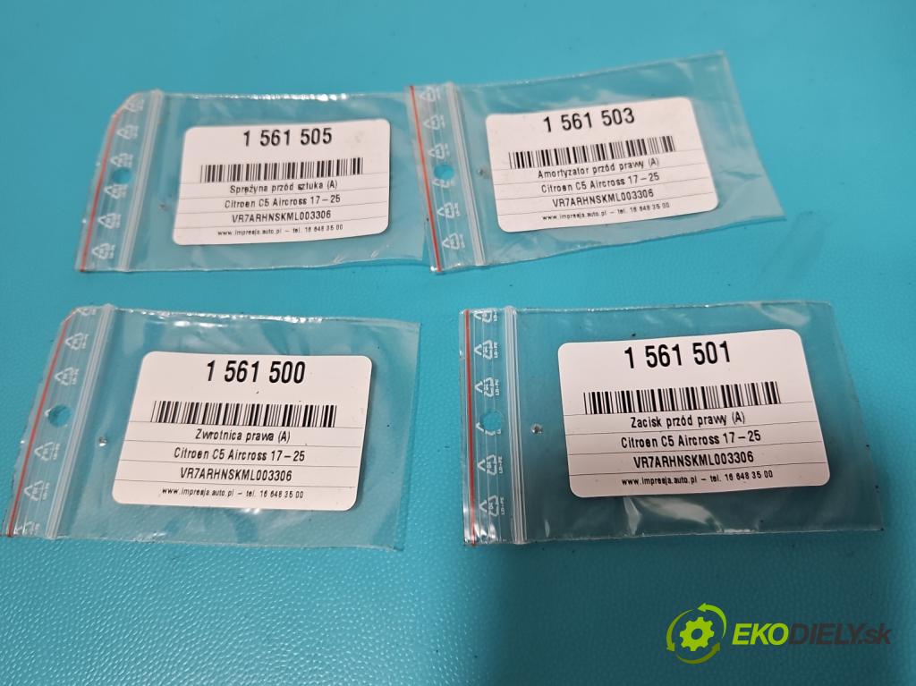 Citroen C5 Aircross 17-25 1.2 T 131 HP manual 96 kW 1199 cm3 5- pružina predné