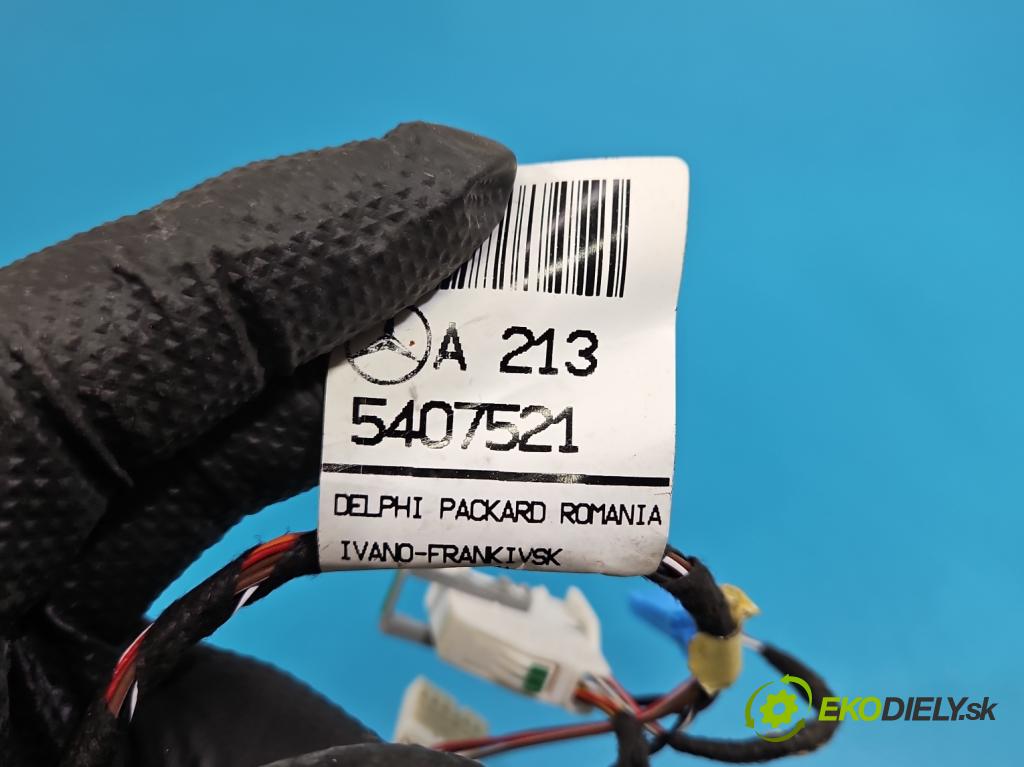 Mercedes E W213 2016-2023 2.0 CDI 194KM: automatic 143 kW 1950 cm3 4- Zväzok: ostatné A2135407521