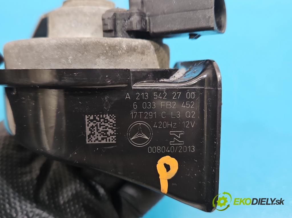 Mercedes E W213 2016-2023 2.0 CDI 194KM automatic 143 kW 1950 cm3 4- Klakson: A2135422700