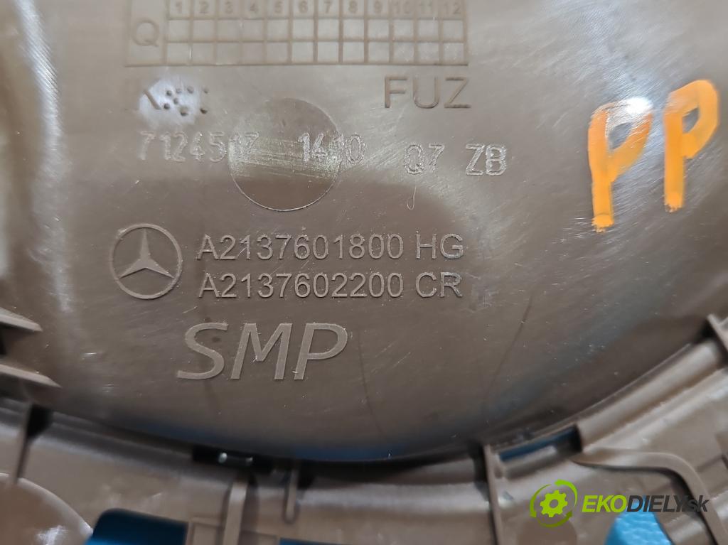 Mercedes E W213 2016-2023 2.0 CDI 194KM automatic 143 kW 1950 cm3 4- klika uvnitř: přední pravé A2137601800