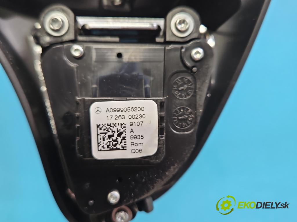 Mercedes E W213 2016-2023 2.0 CDI 194KM: automatic 143 kW 1950 cm3 4- prepínač multifunkční: řízení: A0999056200 (Prepínacie páčky pod volantom)