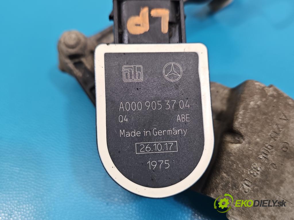 Mercedes E W213 2016-2023 2.0 CDI 194KM: automatic 143 kW 1950 cm3 4- snímač nastavenia xenon A0009053704 (Snímač)