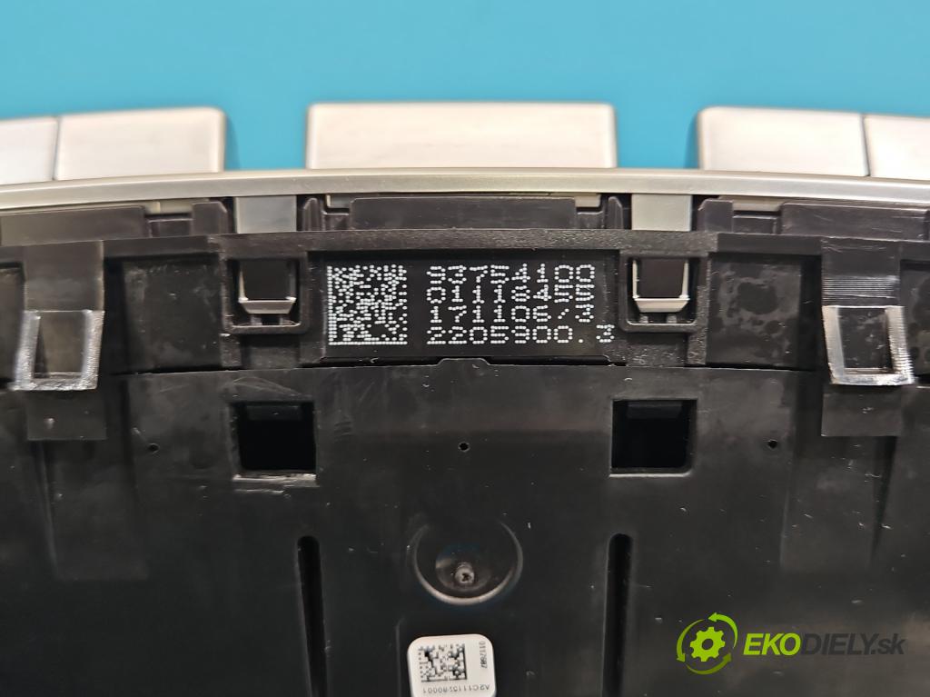 Mercedes E W213 2016-2023 2.0 CDI 194KM automatic 143 kW 1950 cm3 4- palubní deska panel topení A2139054707