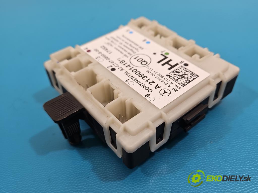 Mercedes E W213 2016-2023 2.0 CDI 194KM: automatic 143 kW 1950 cm3 4- riadiaca jednotka ostatné A2139001418