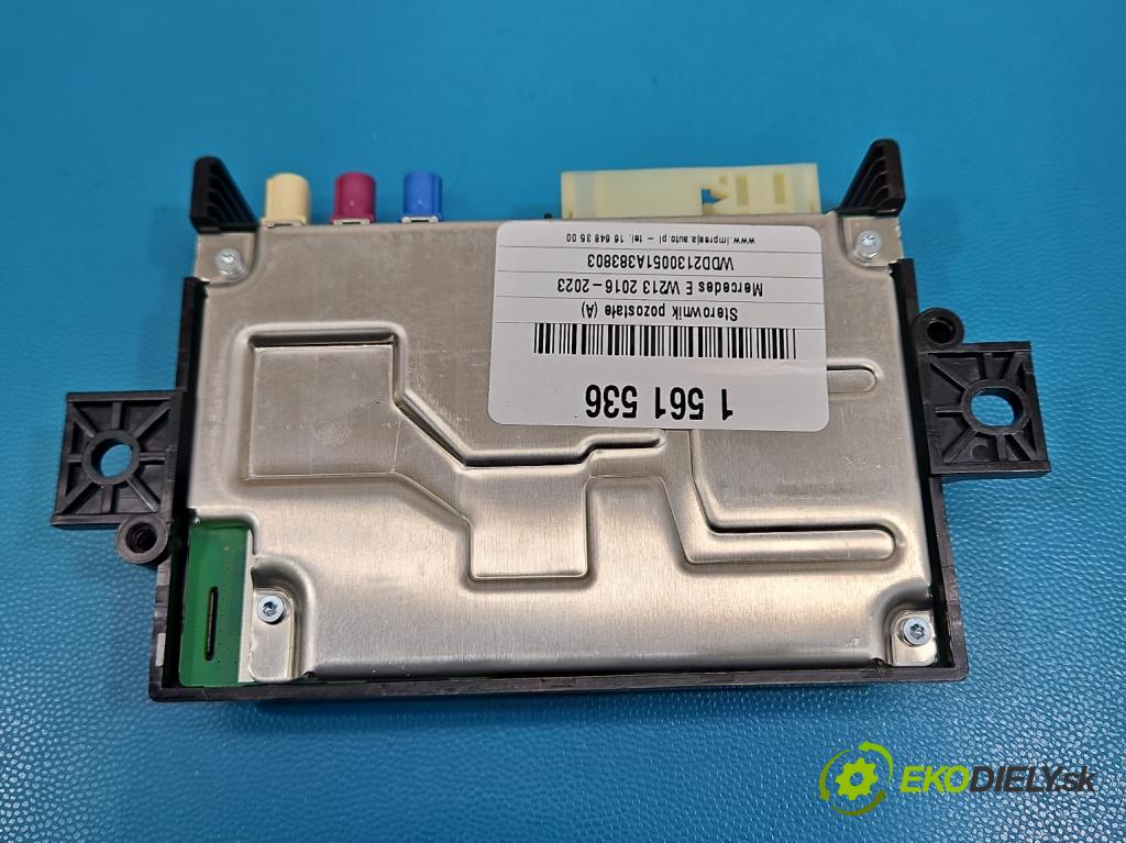 Mercedes E W213 2016-2023 2.0 CDI 194KM: automatic 143 kW 1950 cm3 4- riadiaca jednotka ostatné A2139003717