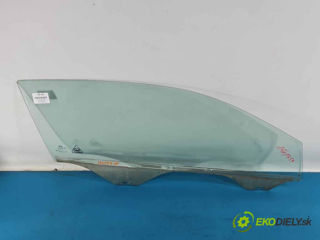 Kia Ceed I 2006-2012 1.4 16V 105 HP manual 77 kW 1396 cm3 3- sklo dvere predné pravé 