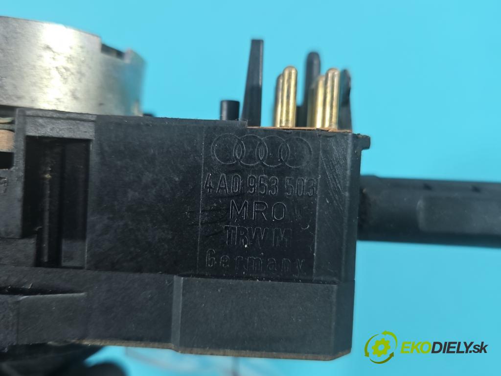 Audi 80 B4 1991-1994 2.0 8V 90 HP manual 66 kW 1984 cm3 4- prepínač komplex: 4A0953503 (Prepínacie páčky pod volantom)