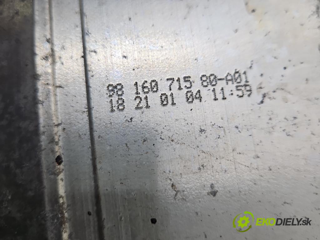 Citroen C5 Aircross 17-25 1.2 T 131 HP manual 96 kW 1199 cm3 5- výstuha nárazník zadné 9816071580