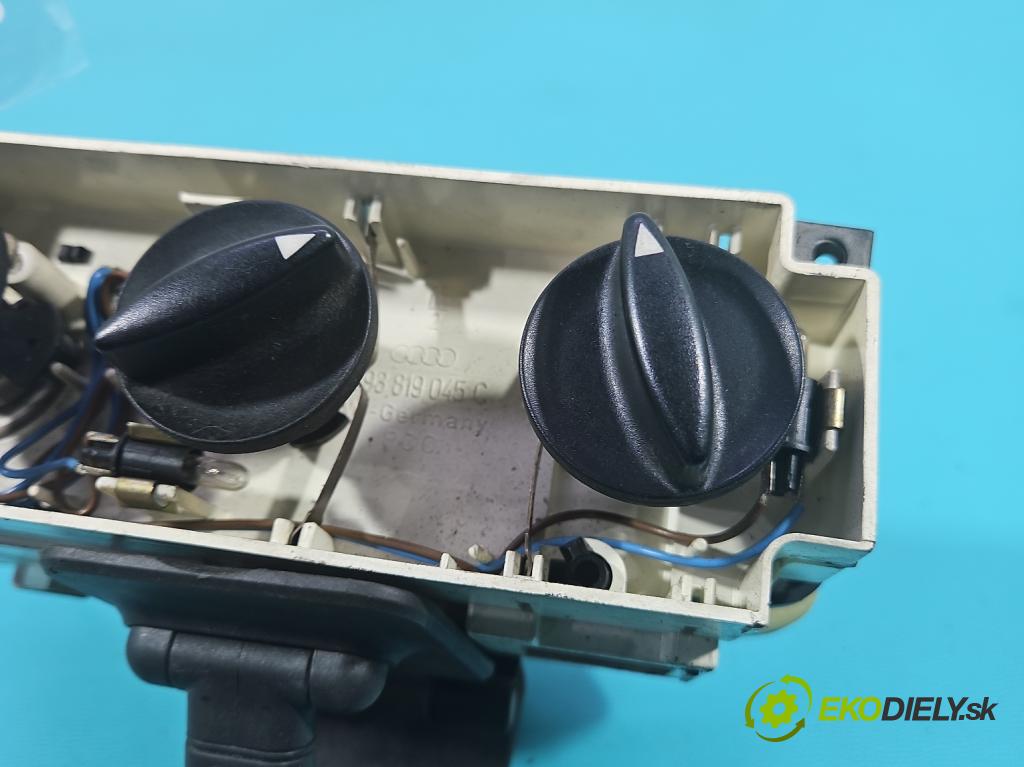 Audi 80 B4 1991-1994 2.0 8V 90 HP manual 66 kW 1984 cm3 4- panel kúrenia 893819045C