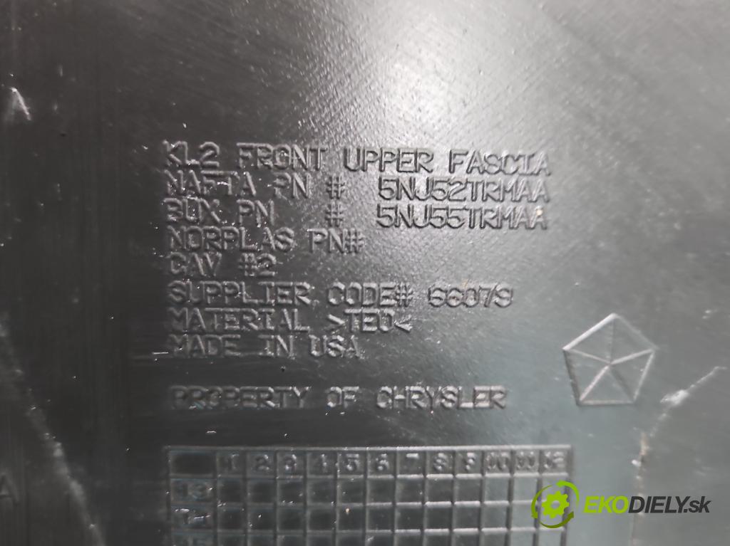 Jeep Cherokee KL 2013-2023 2.0 multijet: 140 HP manual 103 kW 1956 cm3 5- nárazník predné  (Kľučka dverí ostatné)