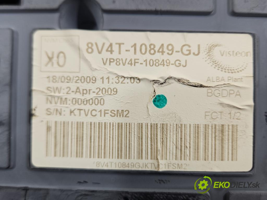 Ford Kuga Mk1 2008-2013 2.0 tdci 136hp manual 100 kW 1997 cm3 5- Přístrojová deska 8V4T-10849-GJ (Přístrojová deska)