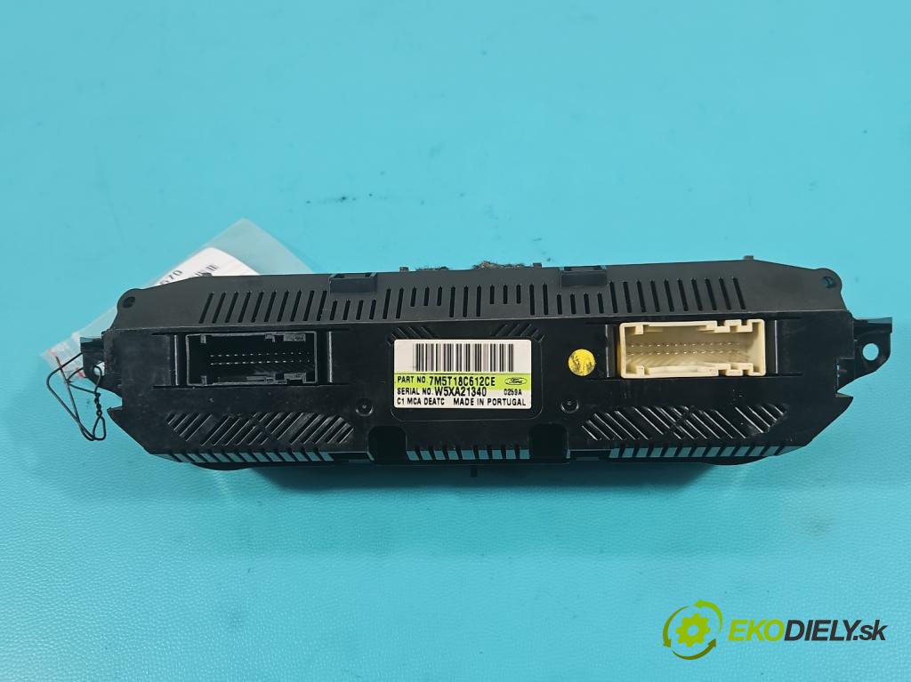 Ford Kuga Mk1 2008-2013 2.0 tdci 136 HP manual 100 kW 1997 cm3 5- panel kúrenia 7M5T18C612CE