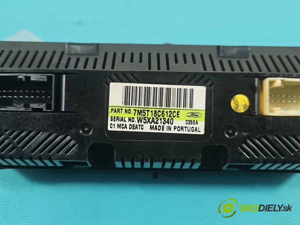 Ford Kuga Mk1 2008-2013 2.0 tdci 136 HP manual 100 kW 1997 cm3 5- panel kúrenia 7M5T18C612CE